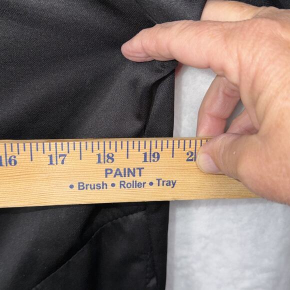 USA Olympics Jacket Mens Med Black Team USA Full Zip Olympic Committee Warm Up - Picture 10 of 11